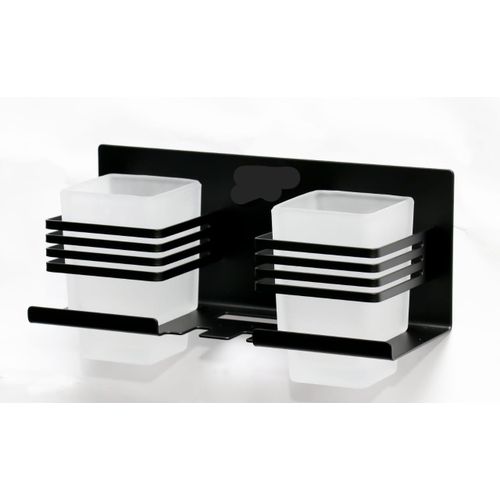 DOUBLE TOOTHBRUSH HOLDER