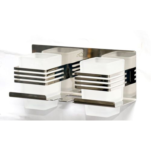 DOUBLE TOOTHBRUSH HOLDER