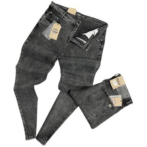 Denim Slim Fit Mens Jeans-Ashy Wash Grey