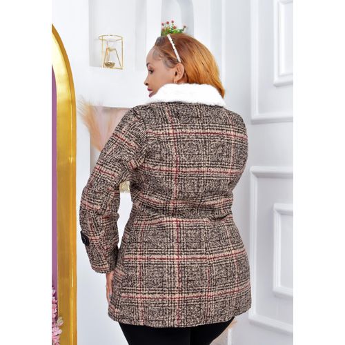 Ladies High Qualiy Cashmere Turkey Trench Coat