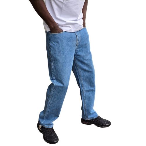 Blue Baggy Men Denim Jeans