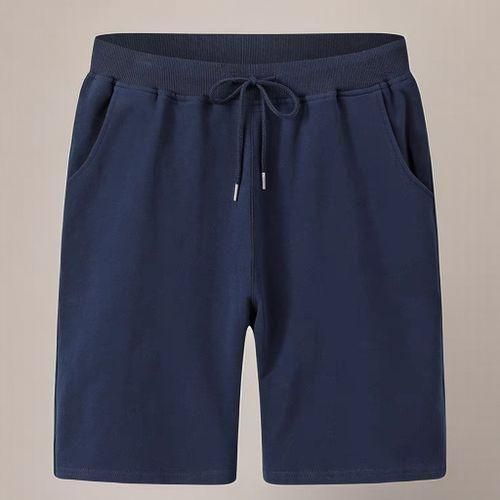 Berrykey Mens Elastic Side Pocket Cargo Shorts Nicker Sweat Pants