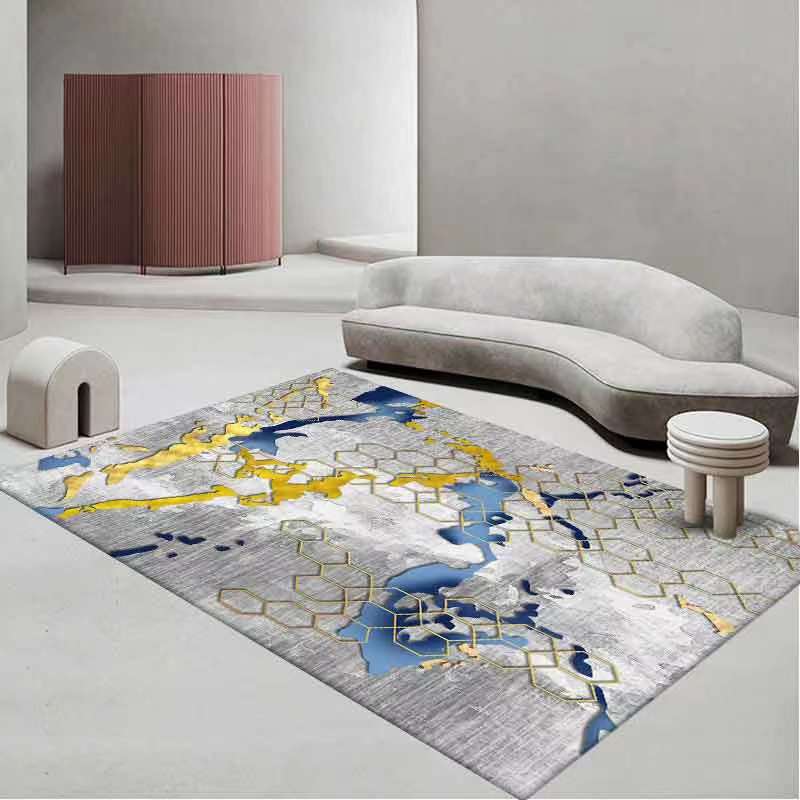 7*10 Luxurious 3D Carpet for Living Room Bedroom Mat Indoor Washable Floor Home and Decor Mat Size 7x10