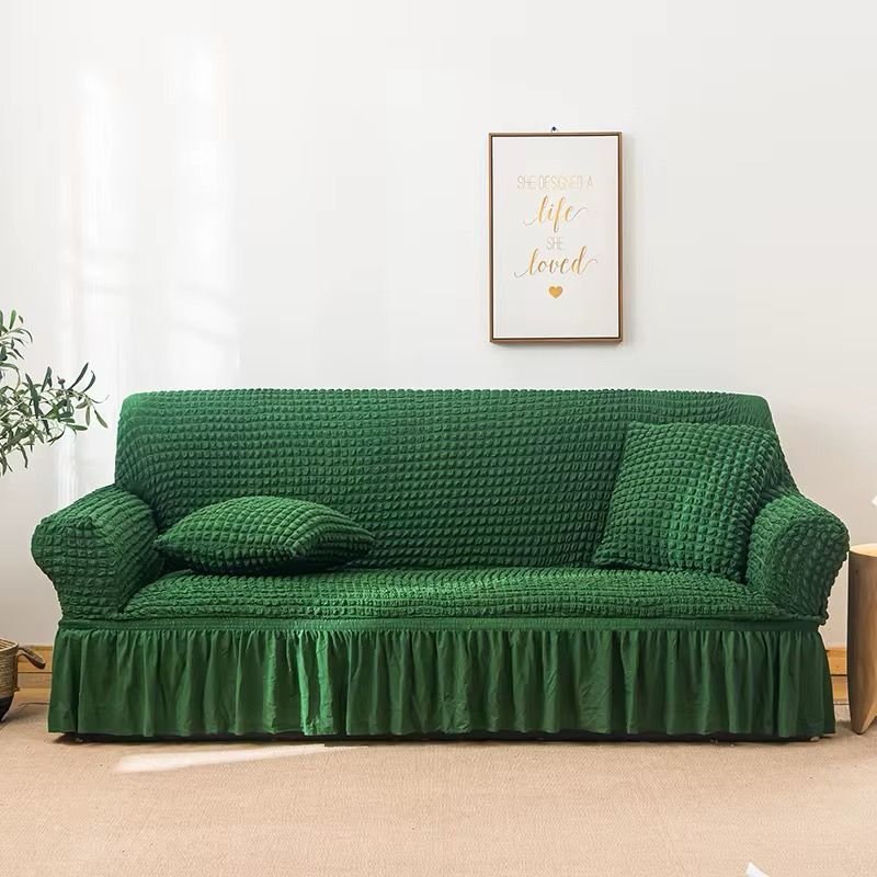 JACQUARD LOOSE COVERS. High-Quality Luxurious Stretchable Turkey Sofa Covers,Perfect Fit with Stretchable Fabric,Protect and Preserve. 5 Seater, 7 Seater.