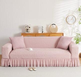 JACQUARD LOOSE COVERS. High-Quality Luxurious Stretchable Turkey Sofa Covers,Perfect Fit with Stretchable Fabric,Protect and Preserve. 5 Seater, 7 Seater.