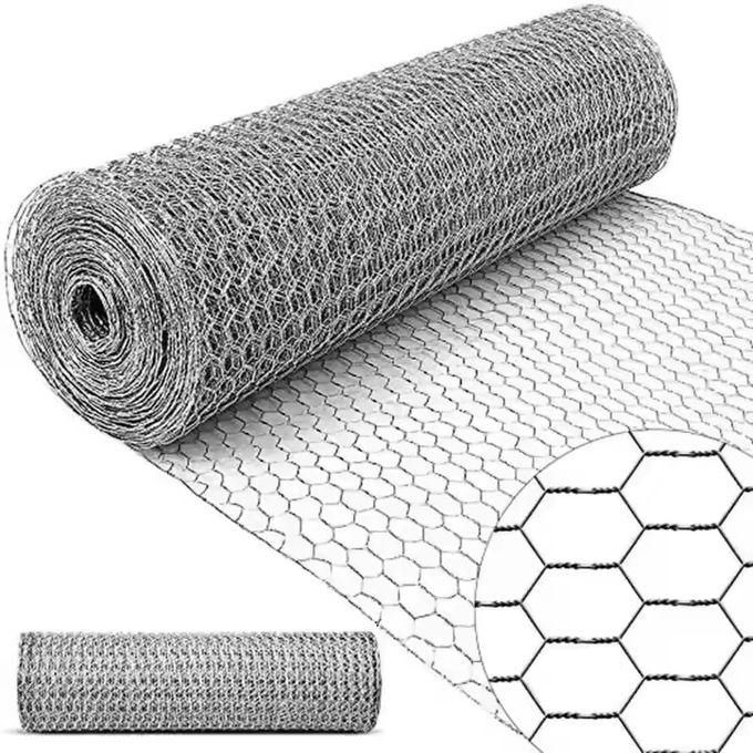 Heavy-Duty Chicken Wire Mesh – Built to Last! Tough. Reliable. Versatile 3/4" mesh, 3ft x 30m Roll