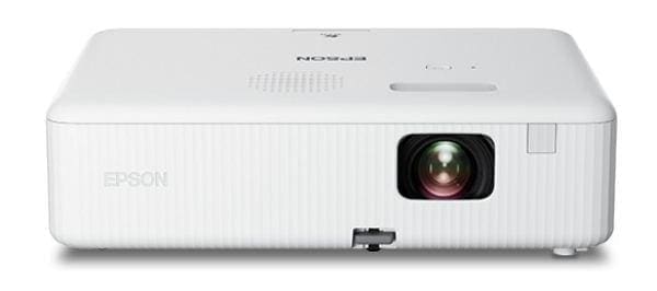 Epson Projector CO-W01 WXGA  3LCD for Home and Office, 3000 Lumens Brightness, X1123HP, Built in Speaker, Optional Wireless Projection, Automatic Vertical keystone Correction, Wi-Fi, HDMI