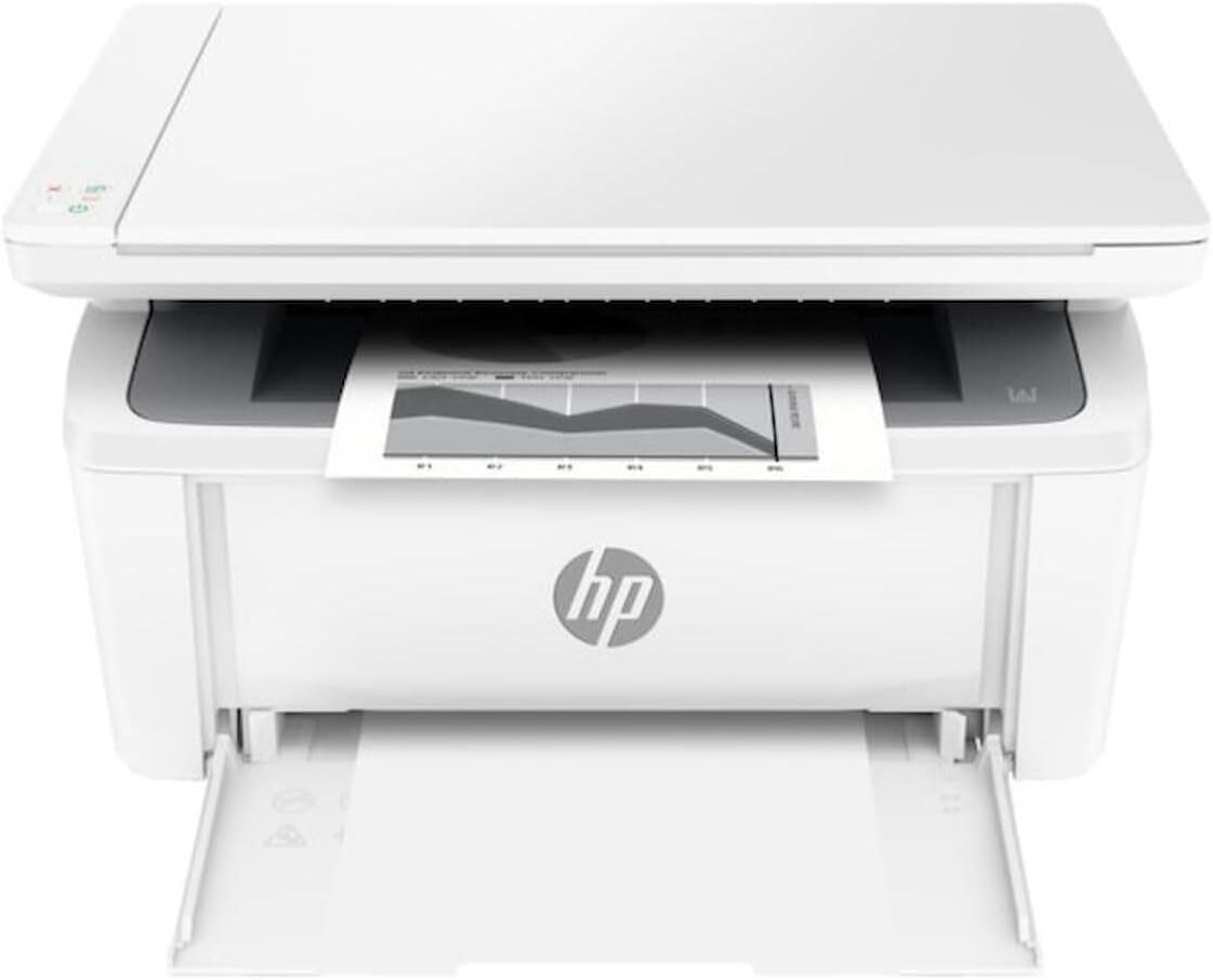 HP LaserJet MFP M141a Printer, Print, copy, scan, White