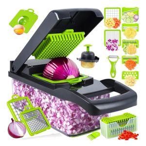 Multifunctional Vegetable Chopper Slicer Dicer Cutter ,Vegetable slicer With 8 Blades
