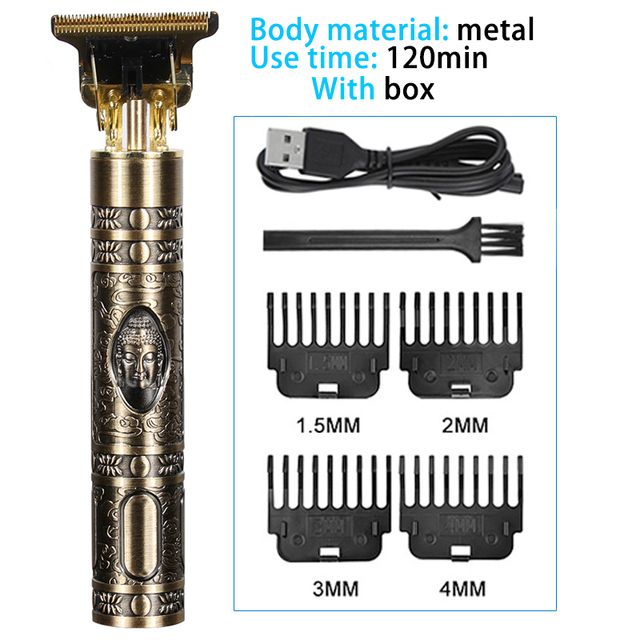 Barber Professional Hair Cutting Machine LCD Hair Trimmer for men Hair Clipper Electric Shaver Hair trimmer machine