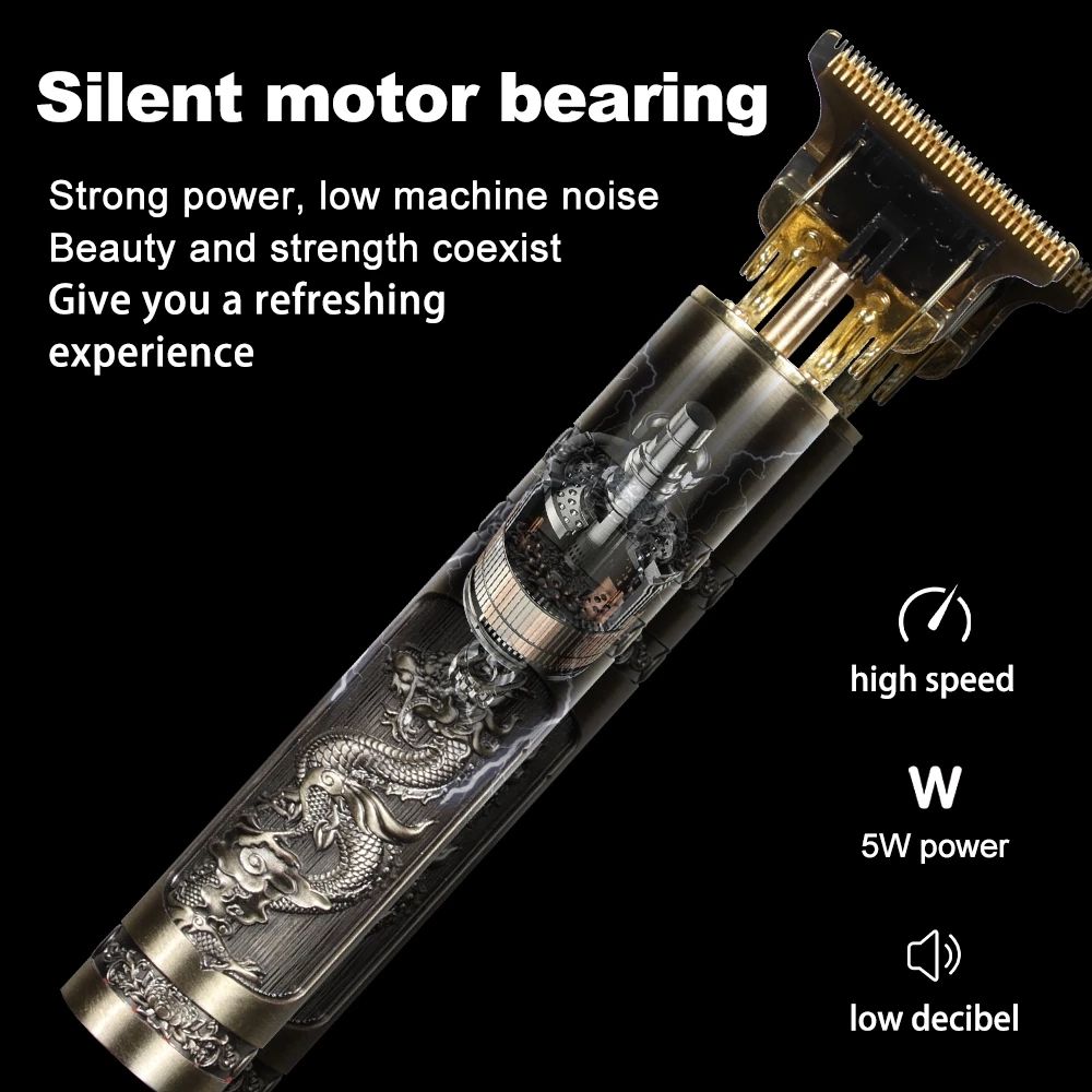 Barber Professional Hair Cutting Machine LCD Hair Trimmer for men Hair Clipper Electric Shaver Hair trimmer machine