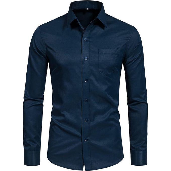 5 Official Long Sleeve Shirts – Beige, Navy Blue, White, Maroon & Black for Men – Office, Formal & Smart Casual Wear