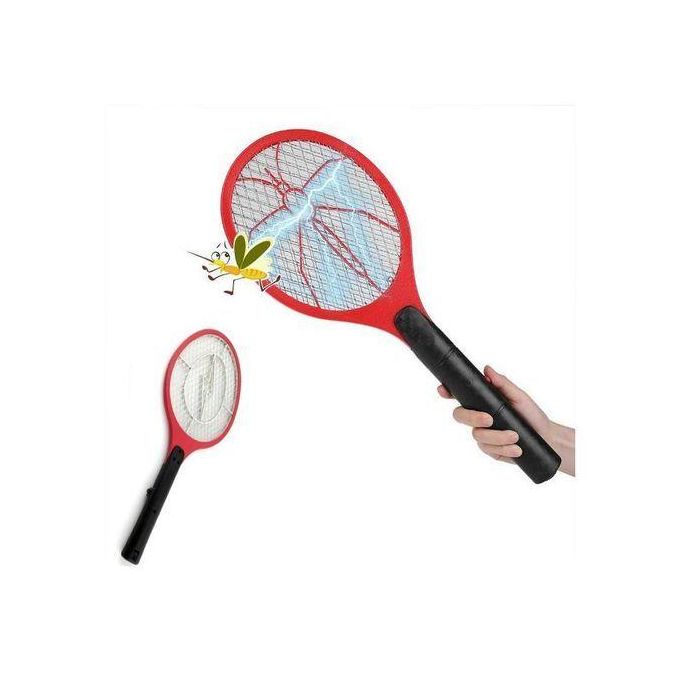 Electric Mosquito Trap Insects Killer Racket – Rechargeable USB Bug Zapper with LED Light, Safe & Effective for Indoor/Outdoor Use