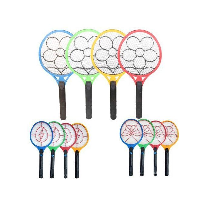 Electric Mosquito Trap Insects Killer Racket – Rechargeable USB Bug Zapper with LED Light, Safe & Effective for Indoor/Outdoor Use