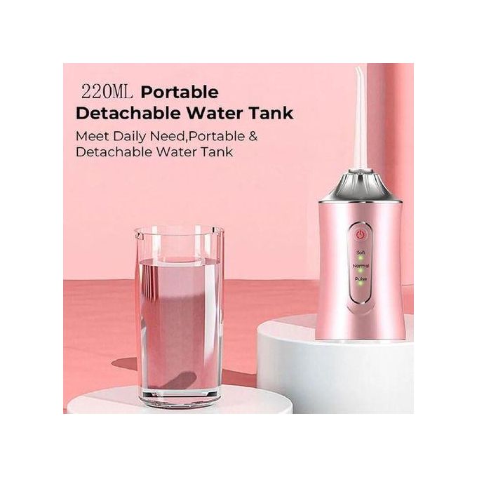 NEW ARRIVAL – 4 Nozzles Dental Water Jet Irrigator & Flosser – 1400 RPM Teeth Cleaner with 3 Modes & 4 Cleaning Heads – Ideal for Braces & Advanced Oral Hygiene 💧✨