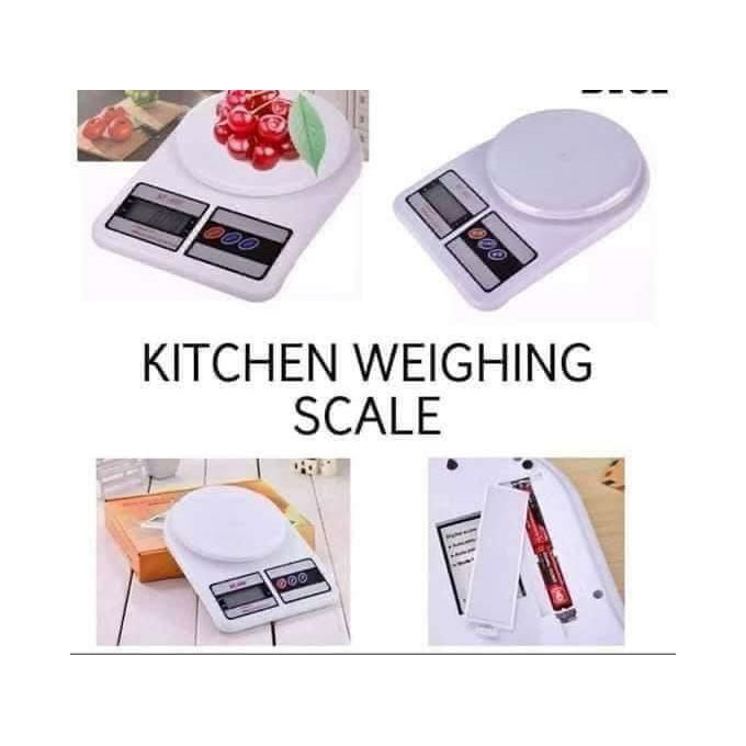 Premium Digital Kitchen Weighing Scale – Precision 10kg Smart Food Measuring Tool with Batteries Included, High-Accuracy Sensor & Compact Design for Home Chefs & Bakers