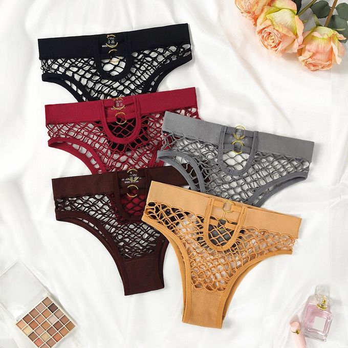 6 Pieces Women Sexy Bikini Panties Seamless Underwear Ladies Briefs – Multicolor Stretch Knicker Pack, Soft No-Show Invisible Hipster for Daily Comfort