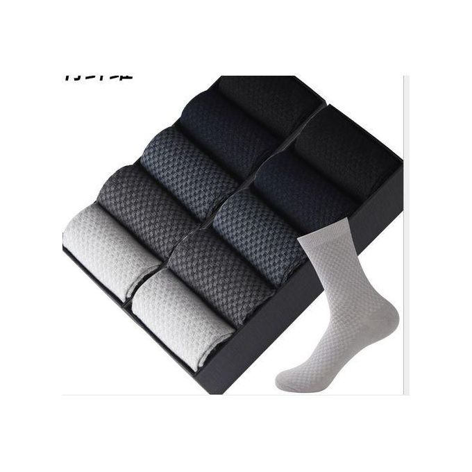 12 Pairs Plain Office Cotton Men Socks – Assorted Colors, Breathable Business Crew Socks with Reinforced Heel & Toe for Everyday Comfort