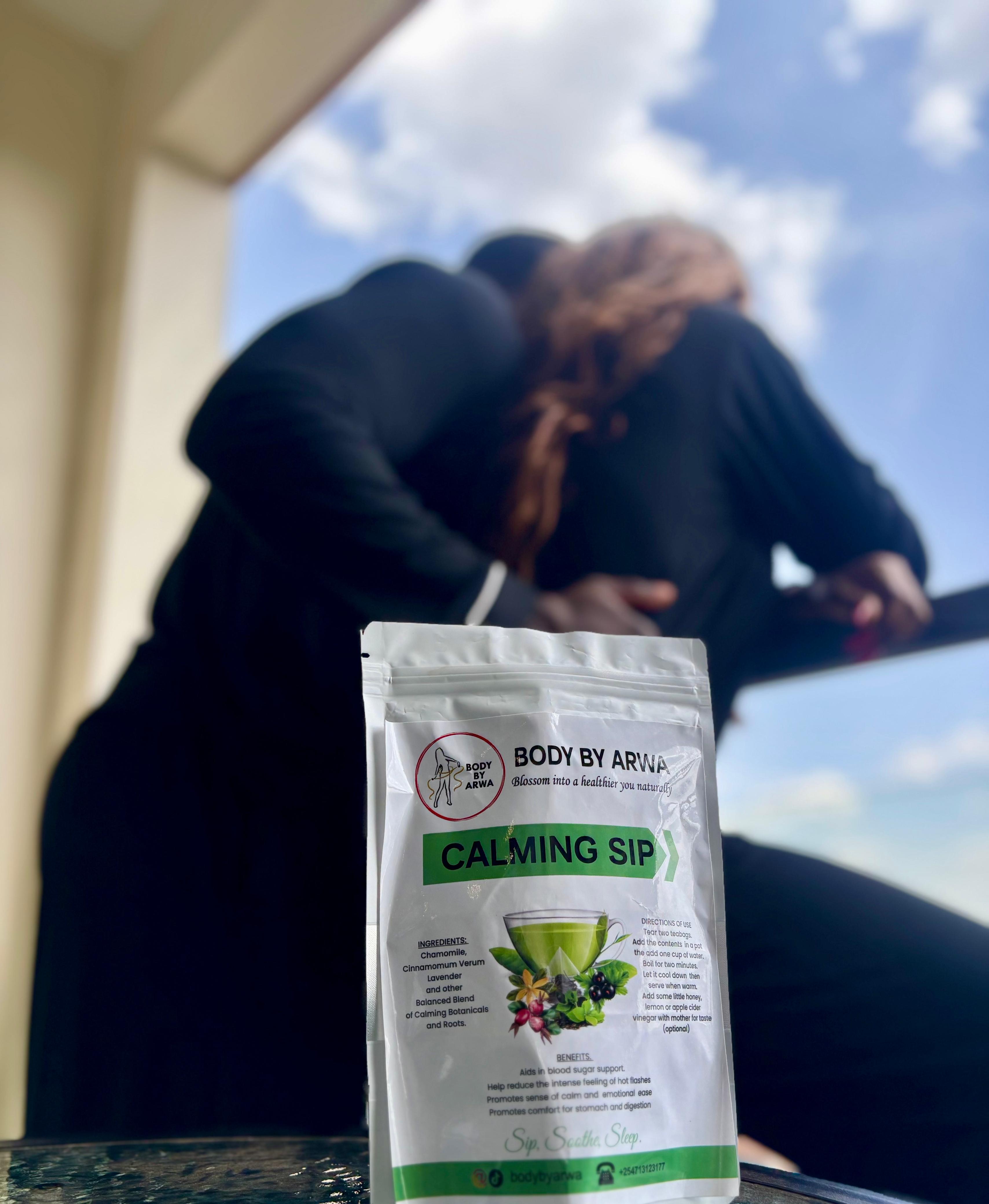 Body By Arwa - Calming Sip -Ease Anxiety, Sleep and Reduce Hot Flashes