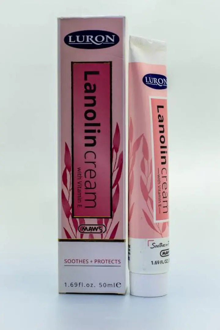 LURON LANOLIN  FACE CREAM , moisturizer for woman and man. Day and Night cream moisturizer. Luron skin care products. keeps moisture in and prevents water loss