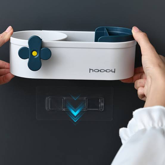 Reduced price ❗❗❗! adhesive sticker wall mounted organizer for hair blow dry, combs, oils, other hair care tools now available @ksh 499 wholesale price.