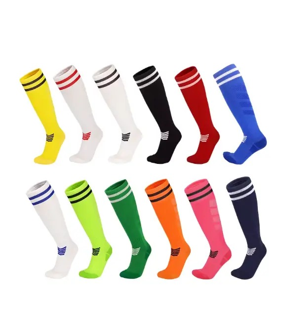 6\3Pairs Elite Grip Football Training Socks - Cushioned, Moisture-Wicking & Ankle Support for Soccer Players (Multi-Pack) Durable & Breathable erfect for training, matches, or everyday practice