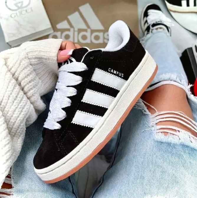 Adidas Campus 00s Classic Suede Sneakers for Men and Women Low Top Casual Street Style Shoes with Durable Rubber Sole, Retro Skate Inspired Design for Everyday Wear