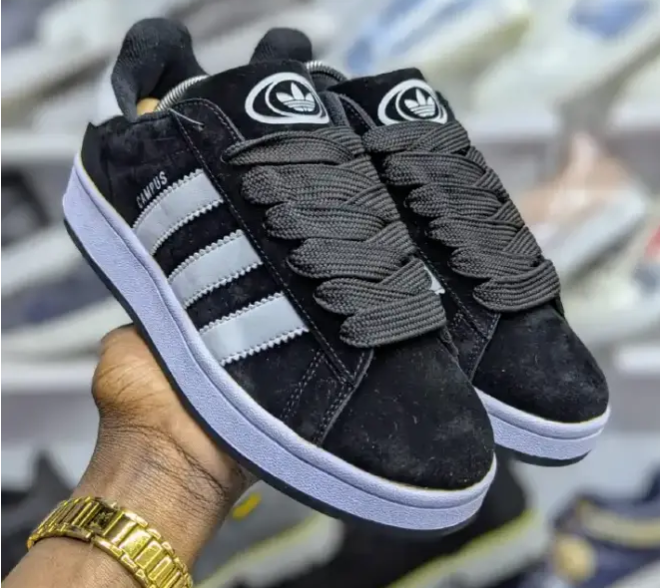 Adidas Campus 00s Classic Suede Sneakers for Men and Women Low Top Casual Street Style Shoes with Durable Rubber Sole, Retro Skate Inspired Design for Everyday Wear