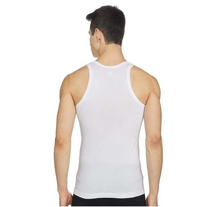 Offer Offer 3Pcs Pack Men Coloured Vests 100% Cotton Vests Soft Breathable Sleeveless Undershirts Comfortable Daily Wear Gym Home Casual Lightweight Durable Value Pack Premium Fit For Everyday Use
