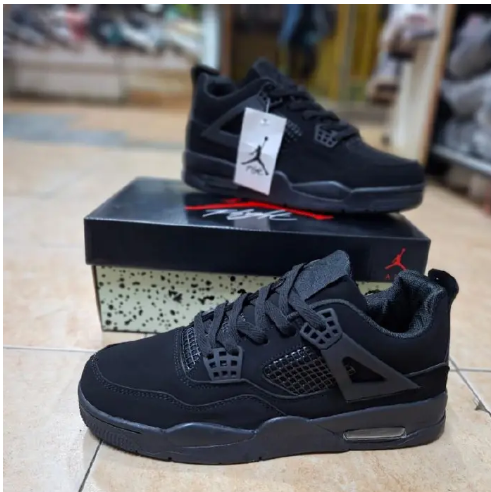 Offer Offer High Quality Jordan 4 Thunder Red Sneakers Original Fashion Leather Men Shoes, Durable Cushioned Sport Trainers, Stylish Streetwear Footwear, Premium Basketball Casual Wear