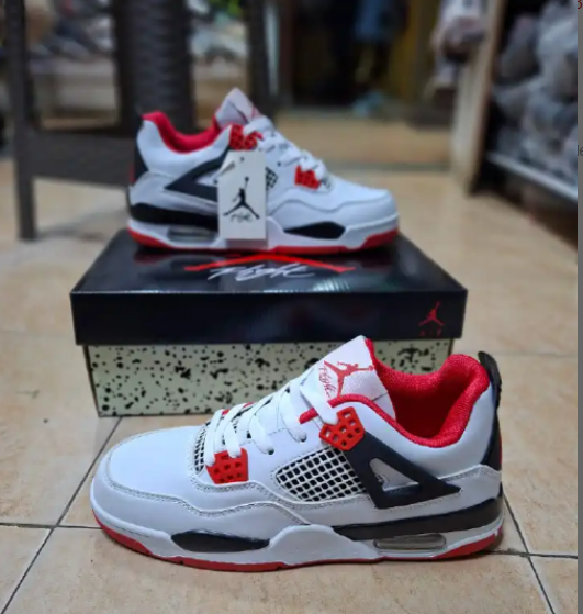 Offer Air Jordan 4 Retro Fear Pack Customized Royal High Quality Sneakers Jordan Best Store For AirForce Air Jordan AirMax Tn Air Force Shoes Trendy Streetwear Footwear Premium Comfort Fit For Daily!