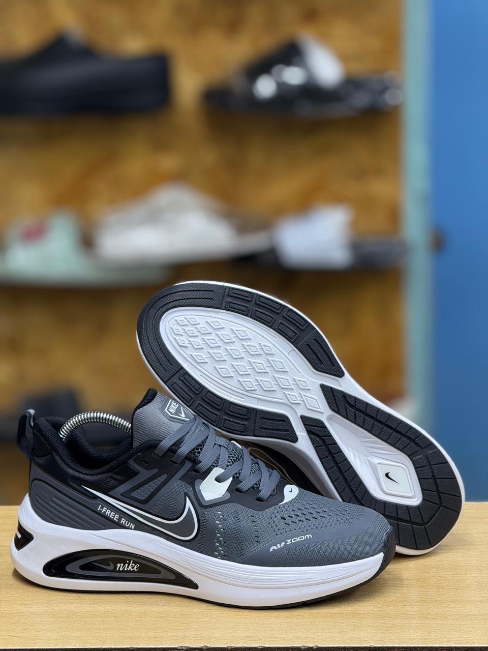 Nike Zoom Premium Quality Men’s Running Shoes Lightweight Comfortable Durable Breathable Performance Sneakers for Training Gym Outdoor Sports Casual Wear Trendy Footwear