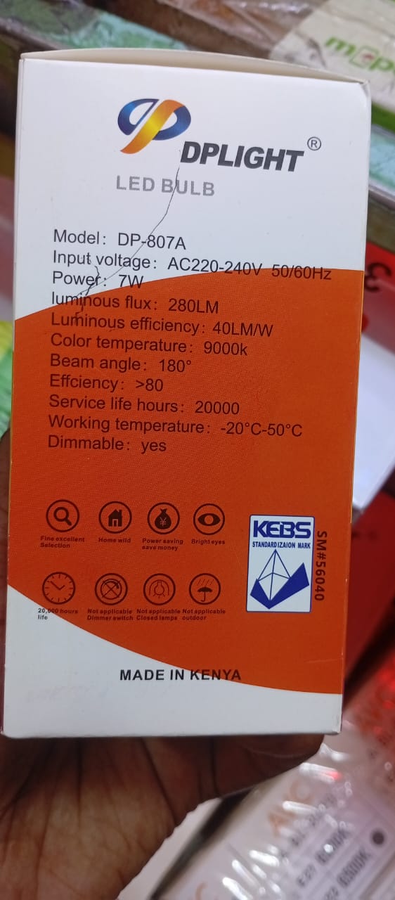 DP 7W LED Light Bulb 3 Color Changing Energy Saving Lamp Bright Durable Home Lighting Warm White Cool White Daylight E27 Bulb Long Lasting Power Saving LED Light Affordable Price Home Office Use