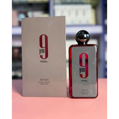 Afnan 9PM Rebel Men's Perfume | The Charismatic Rule Breaker | 100ML - Fruity Woody Scent that's Masculine yet Bold | Long Lasting 8hrs+ | Strong projection | A Premium Masculine Fragrance | # 2026