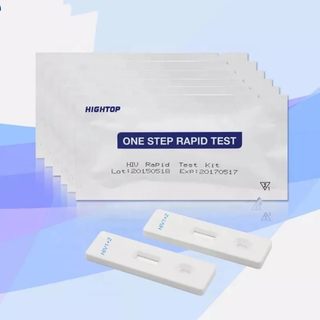 HIV 1 & 2 Home Self-Test Kit | One-Step Rapid Results | Private, Accurate & Easy to Use. For home and professional use
