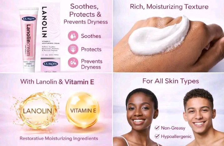 Lanolin Vitamin E Cream