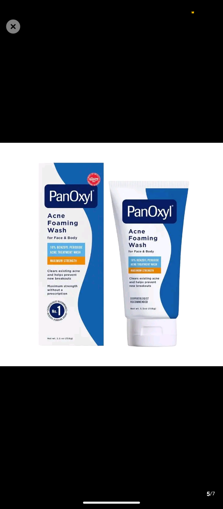 Benzoyl Peroxide Acne Cleanser | Anti-Pimple Facial Wash for Oily & Acne-Prone Skin
