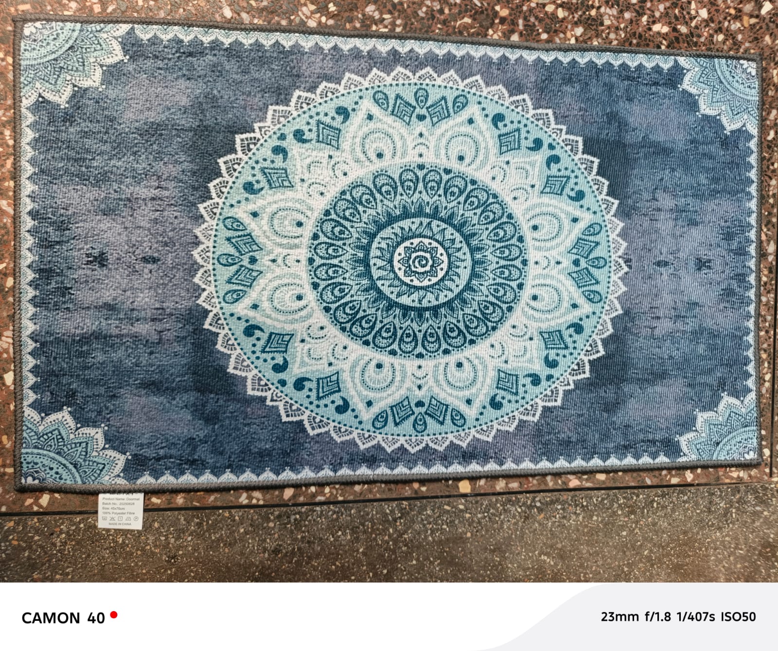 3D/HD Quality Doormat 45×75cm — Non-Slip Decorative Door Mat