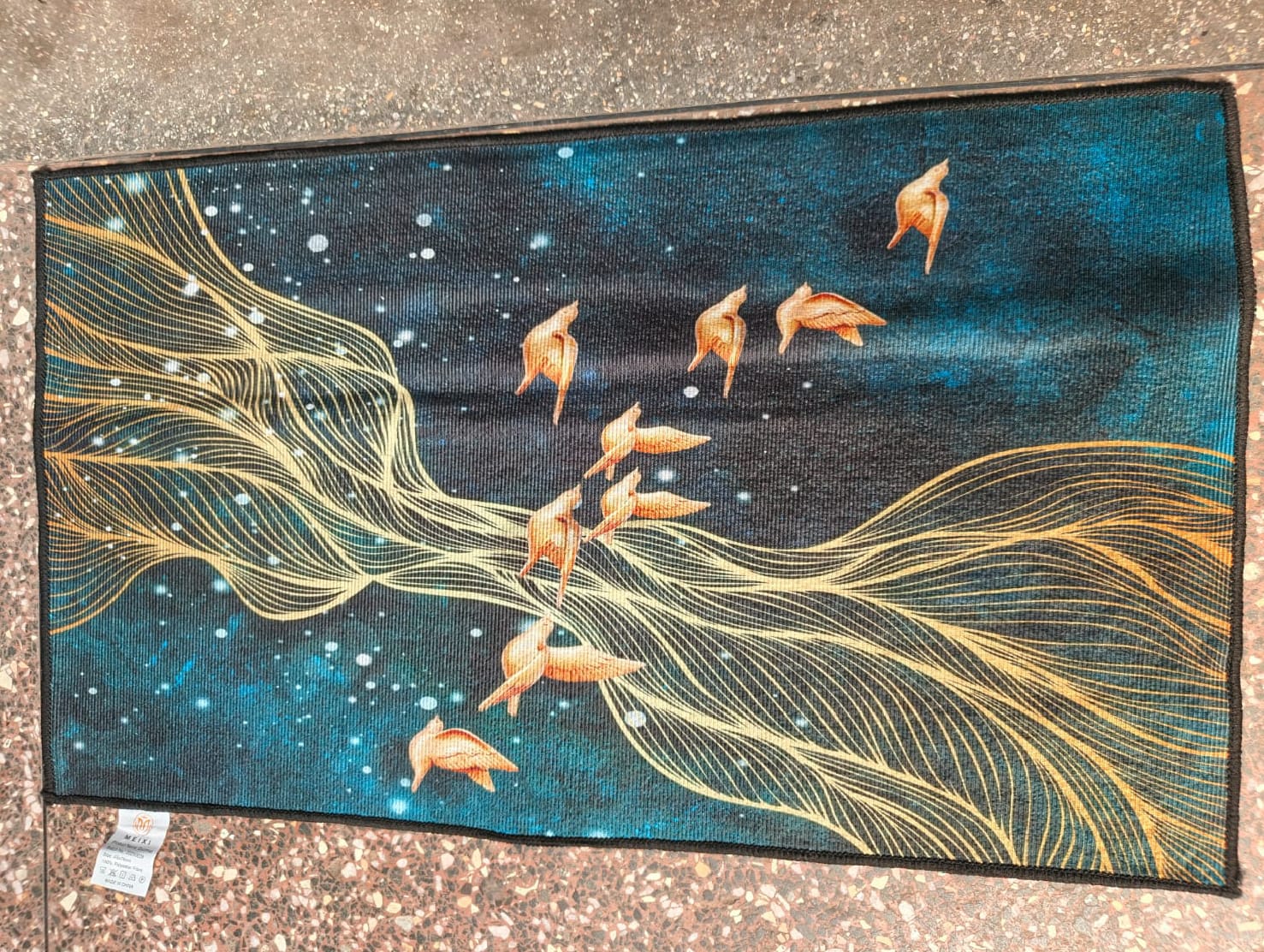 3D/HD Quality Doormat 45×75cm — Non-Slip Decorative Door Mat