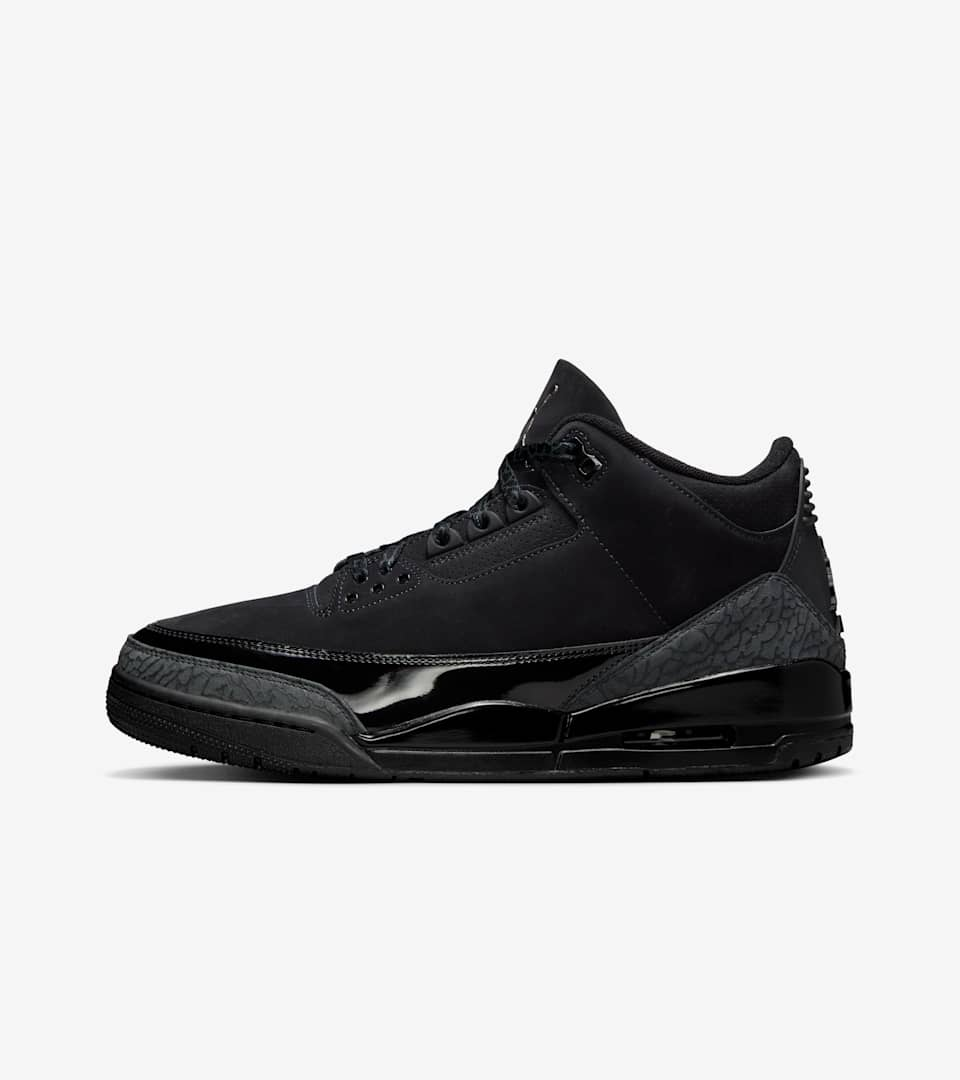 Quality Air Jordan 3 RM "Nigel Sylvester" Bike Black Cat (Best Shop for Quality Shoes, Sneakers, Casuals, Boots, Oxfords, Officials and Shoe