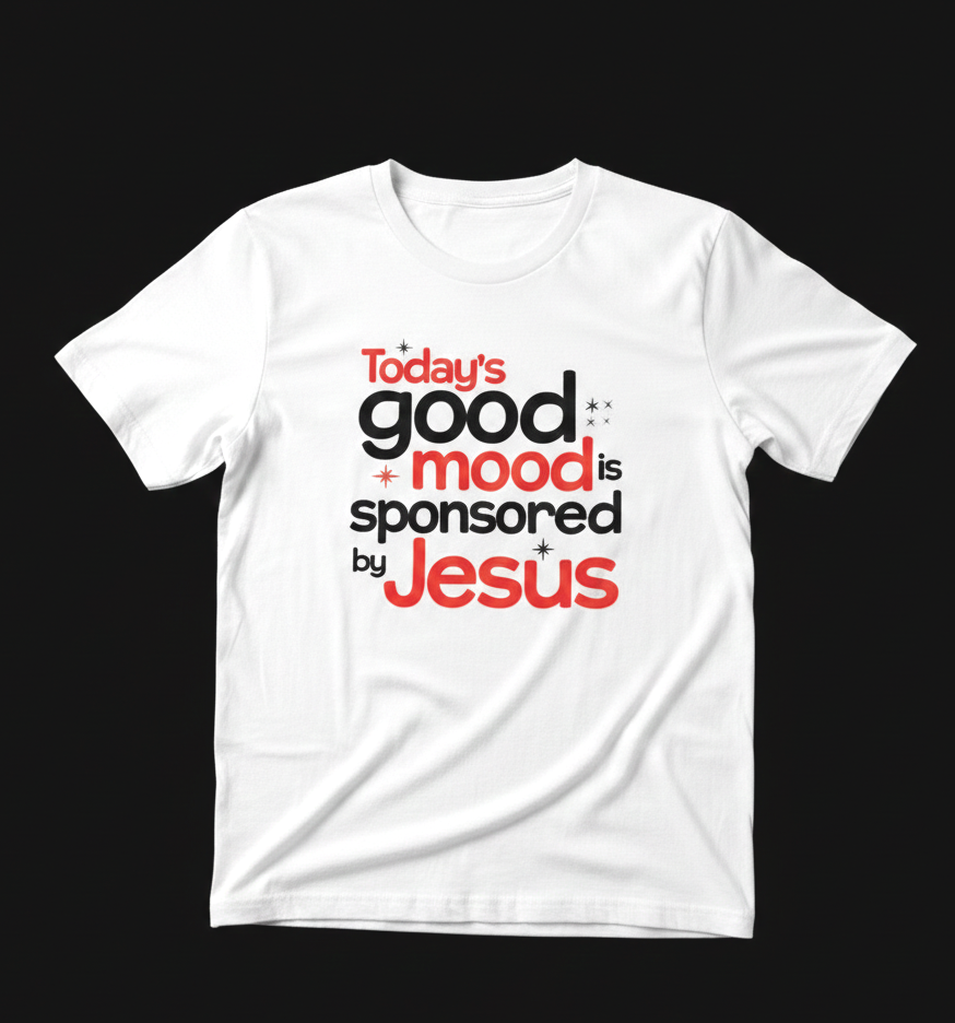 CUSTOM BRANDED WHITE 100% COTTON T-SHIRT – PREMIUM QUALITY PRINT – UNISEX