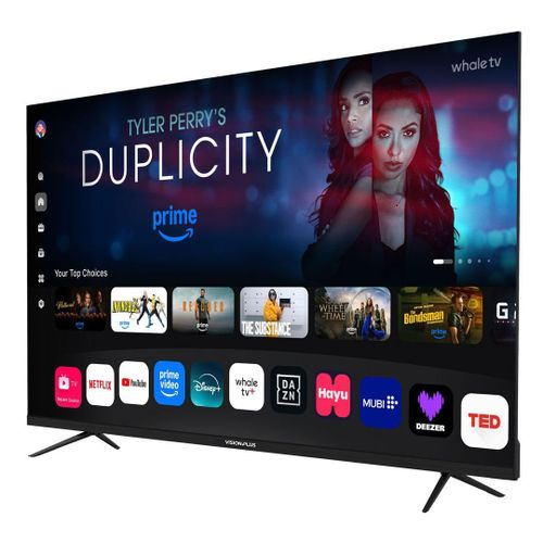 [Exclusive Online Offer] Vision Plus 32" VP8832SW, budget-friendly smart TV, 32 inches, Frameless (Bezel-less) design, DLED with a 60Hz refresh rate, HD (typically 1366 * 768), Whale TV OS