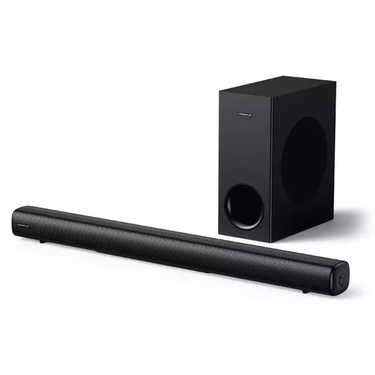 [Exclusive Online Offer] Vision Plus VP2111SB 2.1-channel entry-level soundbar system, Deep Bass, HDMI ARC, Minimalist Design, Multiple EQ Modes, 240W Max Power, Bluetooth connectivity