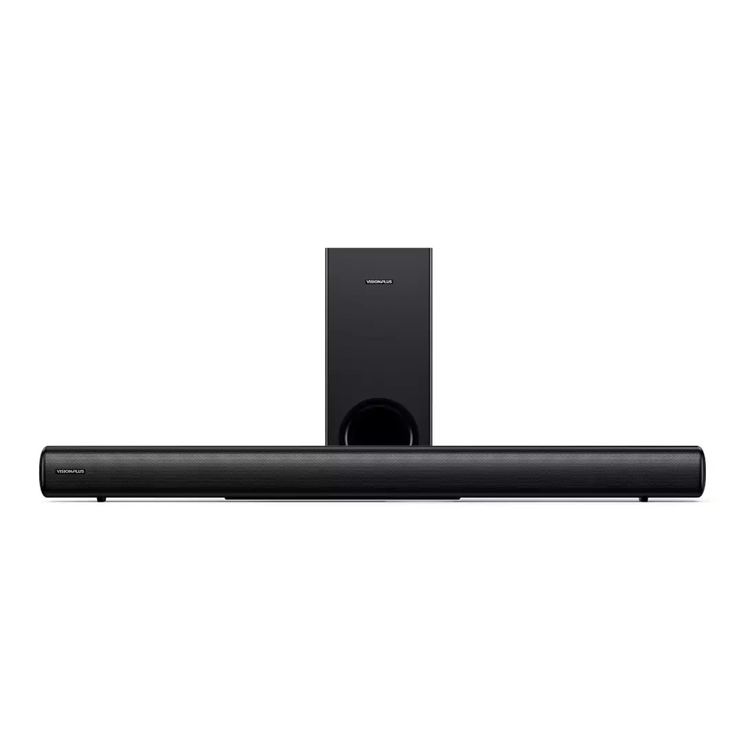[Exclusive Online Offer] Vision Plus VP2111SB 2.1-channel entry-level soundbar system, Deep Bass, HDMI ARC, Minimalist Design, Multiple EQ Modes, 240W Max Power, Bluetooth connectivity