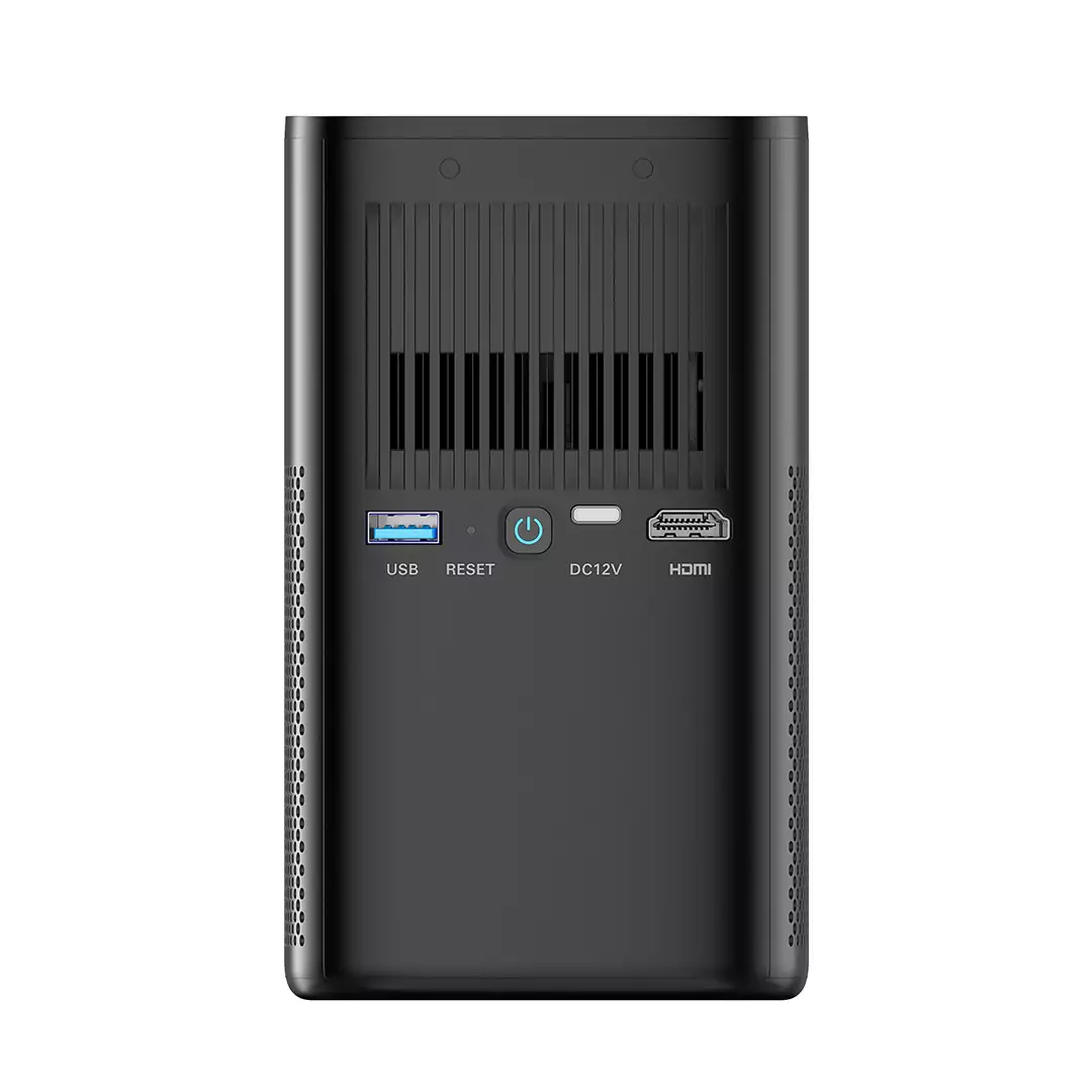 [Exclusive Online Offer] Vision Plus Lumen Mini (VPPJ250A) portable smart projector, Massive 15,000mAh battery, True 1080P Full HD, projection from 32" up to 100", Built-in Android 9.0