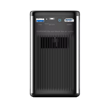 [Exclusive Online Offer] Vision Plus Lumen Mini (VPPJ250A) portable smart projector, Massive 15,000mAh battery, True 1080P Full HD, projection from 32" up to 100", Built-in Android 9.0