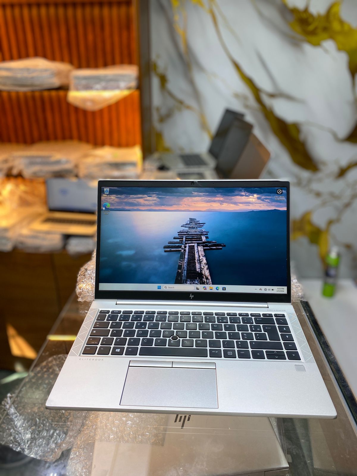 Hp EliteBook 845 G7 AMD RYZEN 5 PRO  14 INCHES SCREEN SIZE 16GB RAM & 512 GB SSD STORAGE WITH 6 CORES & 12 LOGICAL PROCESSOR