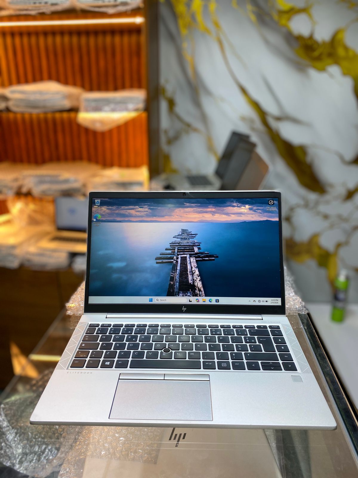 Hp EliteBook 845 G7 AMD RYZEN 5 PRO  14 INCHES SCREEN SIZE 16GB RAM & 512 GB SSD STORAGE WITH 6 CORES & 12 LOGICAL PROCESSOR