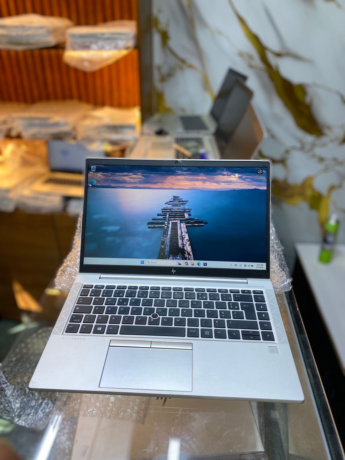 Hp EliteBook 845 G7 AMD RYZEN 5 PRO  14 INCHES SCREEN SIZE 16GB RAM & 512 GB SSD STORAGE WITH 6 CORES & 12 LOGICAL PROCESSOR