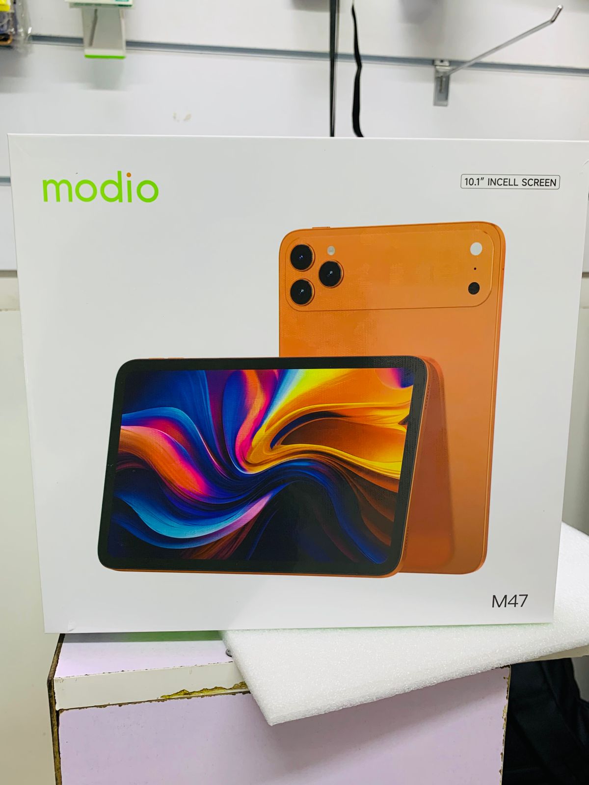 Modio M47 10" Tablet – 512GB Storage, 12GB RAM, Large Screen, High Performance Android Tablet – Fast & Powerful, Perfect for Work, Gaming & Entertainment..